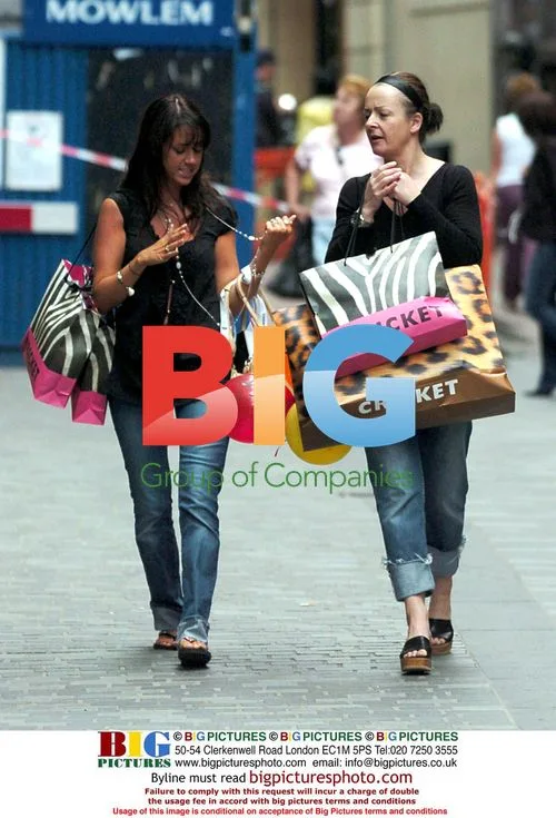 Sheree Murphy Shopping in Liverpool