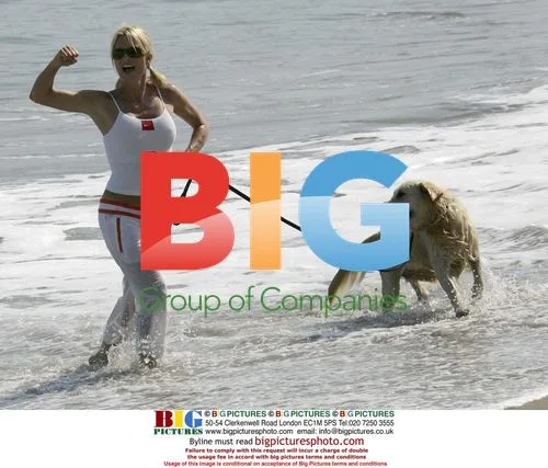 Nicolette Sheridan and Niklas Soderblom in Malibu