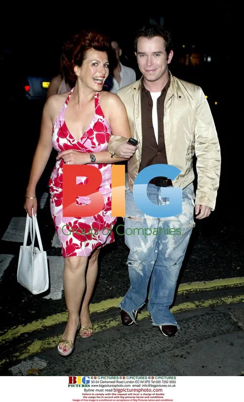 Stephen Gately at London's Ivy restaurant