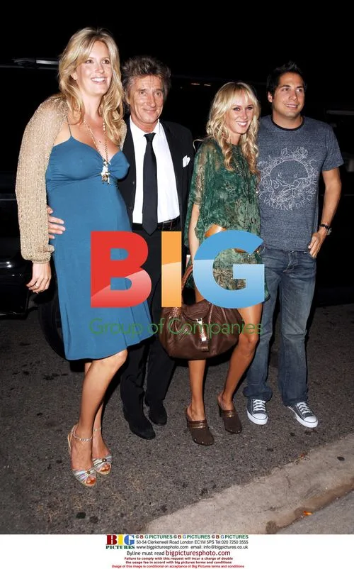 Rod Stewart Celebrates Son's Birthday