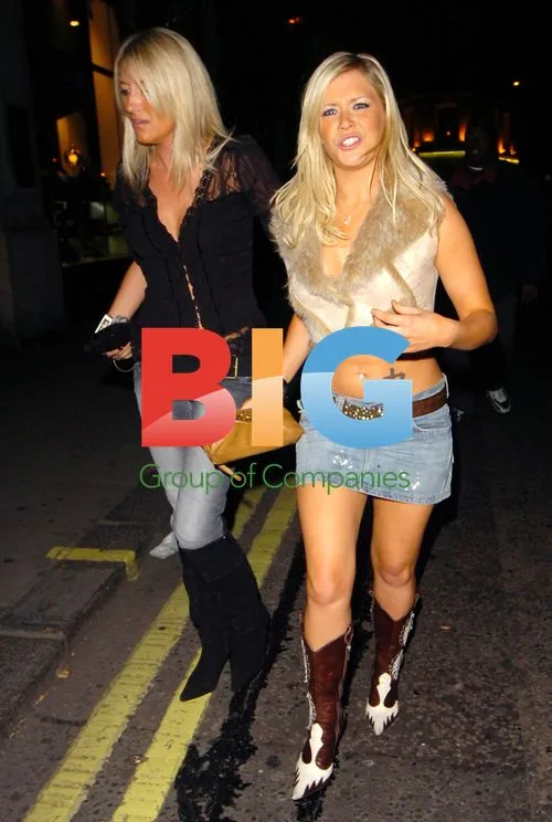 Suzanne Shaw escapes photographers