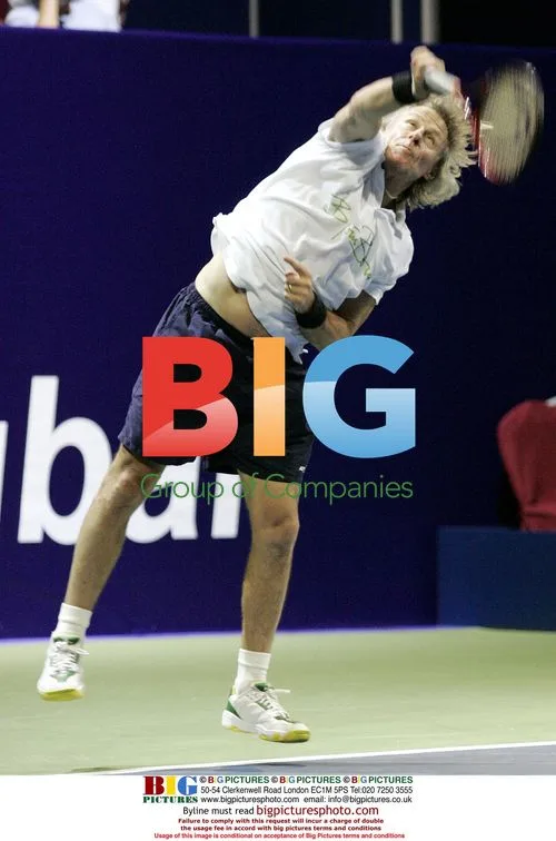 Bjorn Borg at Legends Rock Dubai