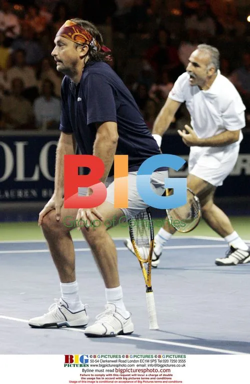 Tennis Legend Henri Leconte at 'Legends Rock Dubai'