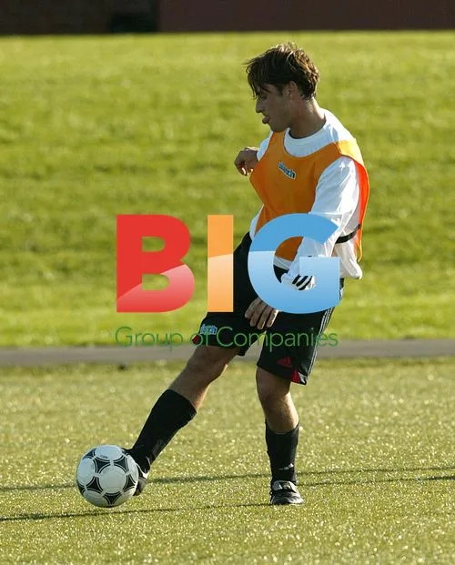 Nick Pickard trains for 'The Match' on Sky One