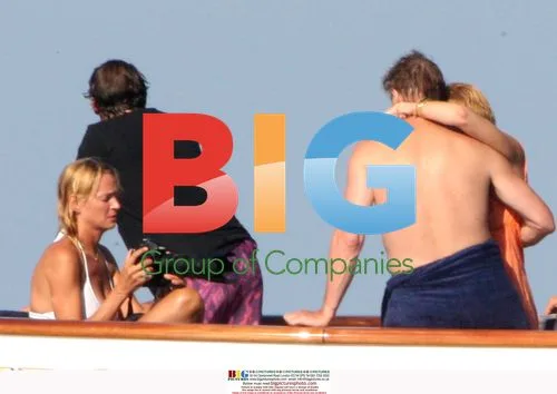 Uma Thurman and Liam Neeson on Vacation in Italy