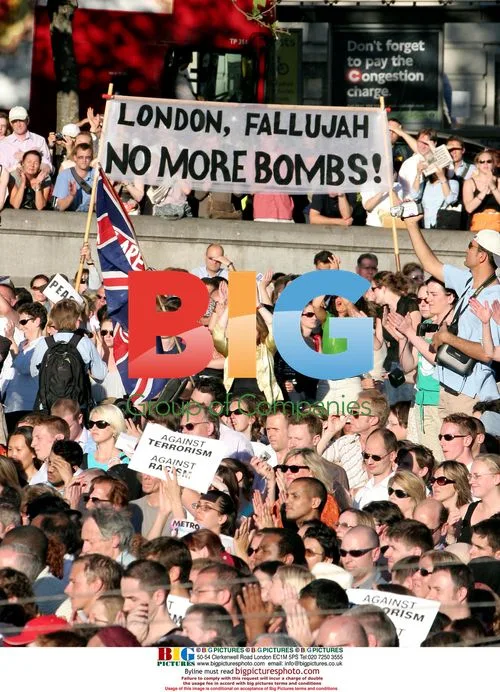 Vigil for London bombing victims