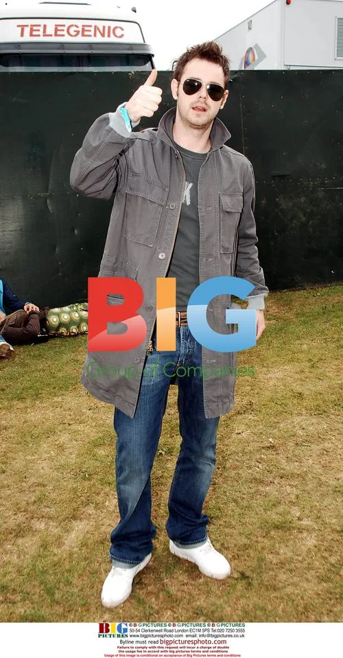 Danny Dyer at V festival in Chelmsford, UK