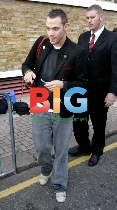 Will Young Arrives at CDUK Studios
