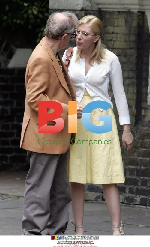 Woody Allen and Scarlet Johansson Film in London