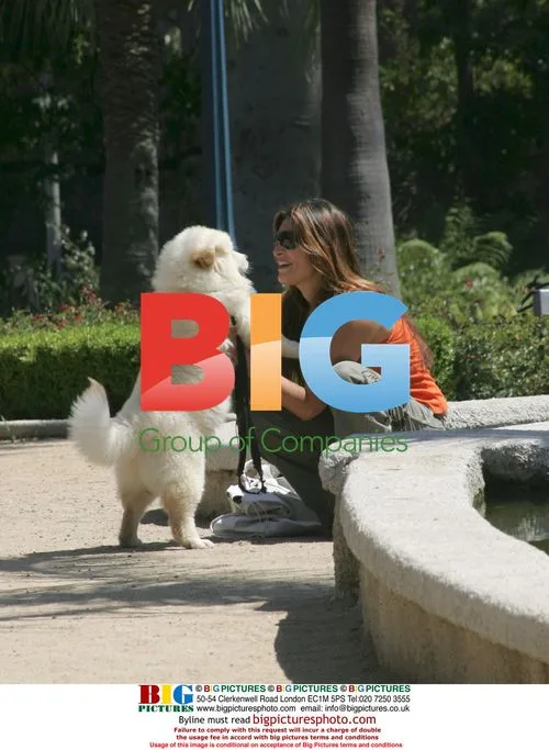 Actress Zeta Graff in LA park with son and dogs