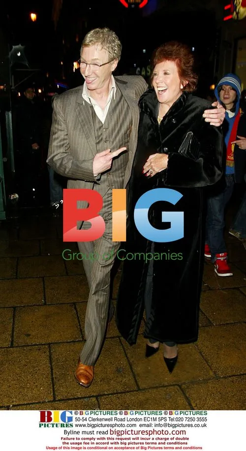 Paul O Grady and Cilla Black at Acorn Antiques party