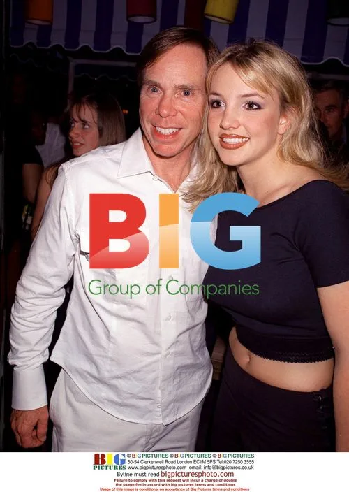Britney Spears and Tommy Hilfiger at Party