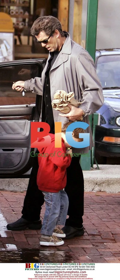 Pierce Brosnan enjoys family day in Malibu