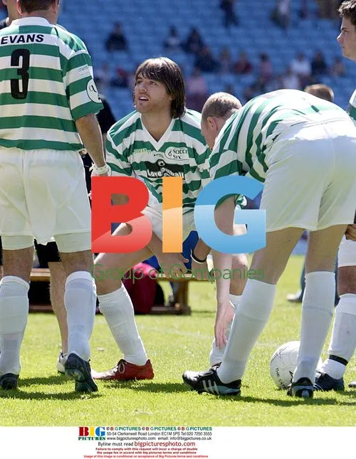 Bryan McFadden at Celebrity Soccer Six tournament