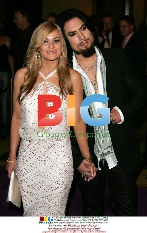 Carmen Electra and Dave Navarro at MS Fundraiser