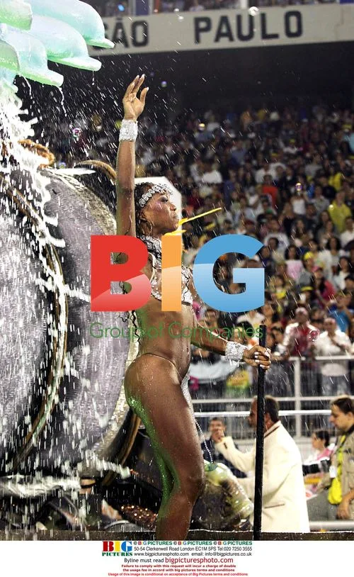 Carnival Dancers in Sao Paulo, Brazil