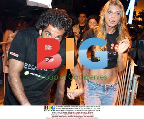 Caroline Bittencourt and Alvaro Garnero at Lenny Kravitz Concert