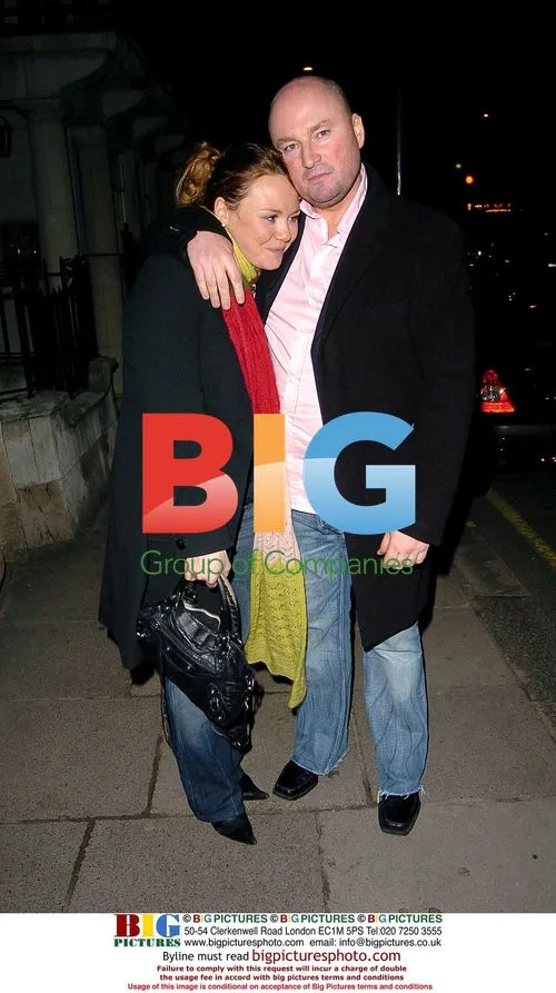 Charlie Brooks and fiance Tony Truman leave Funky Buddha