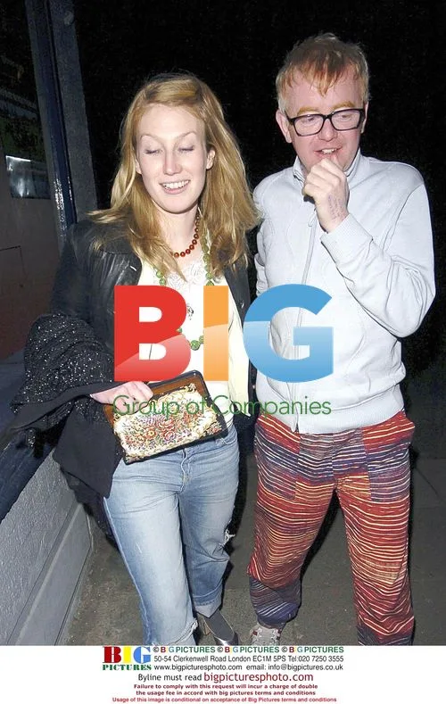 Chris Evans Enjoys London Night Out