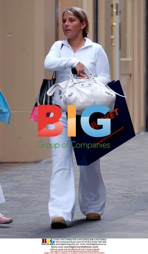 Coleen shopping in Liverpool