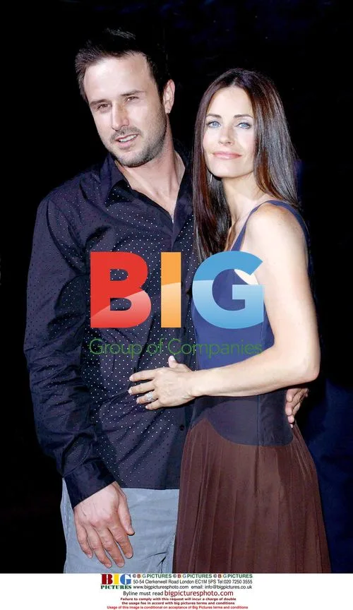 Courtney Cox-Arquette and David Arquette at 'The Longest Yard' Premiere