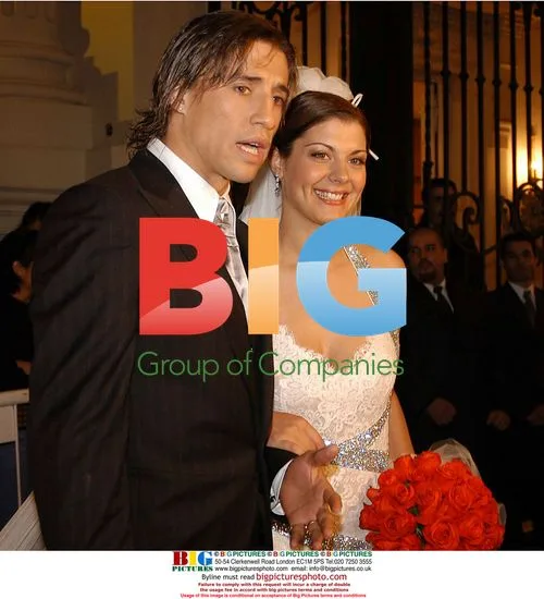 Hernan Crespo and Alessia Rossi Andra's Wedding