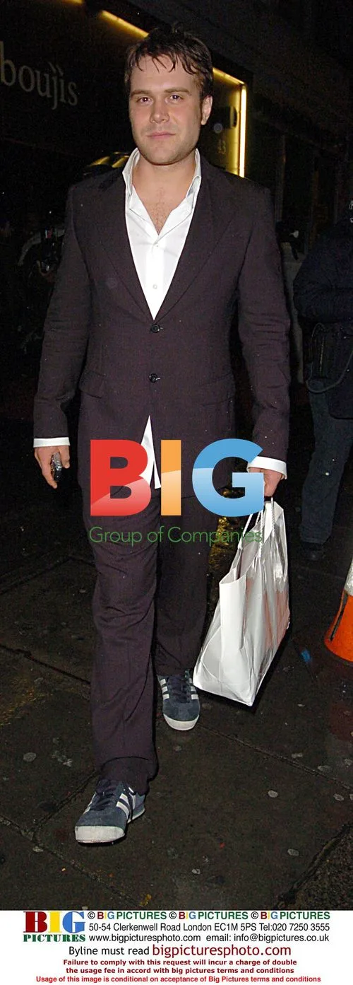 Daniel Beddingfield at Brits afterparty