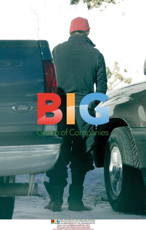 Danny Moder Peeing in Snow