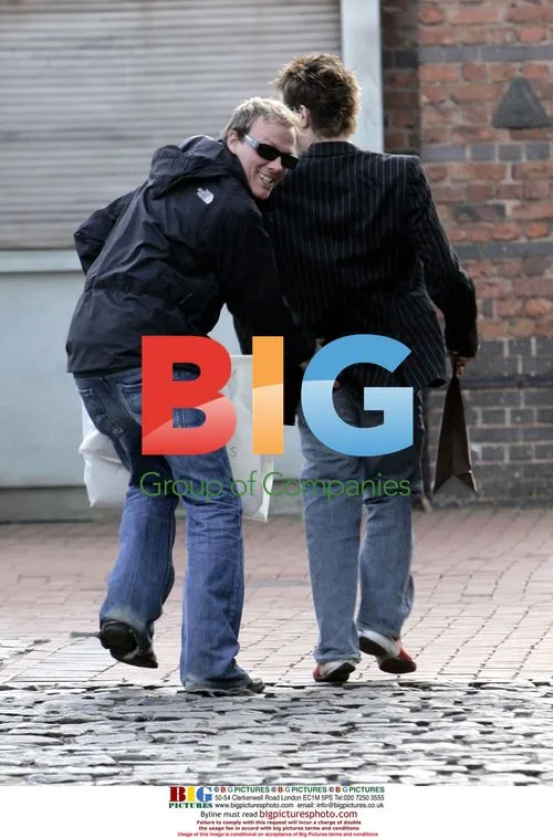 Coronation Street stars on set