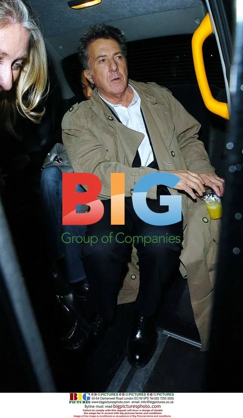 Dustin Hoffman Arrives Unsteady at BAFTA Party