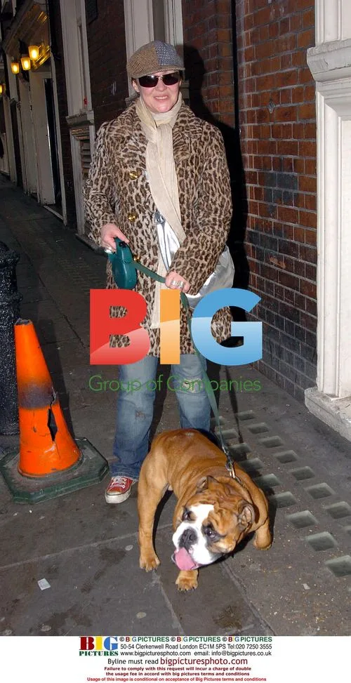 Actress Frances Barber Arrives at Gielgud Theatre