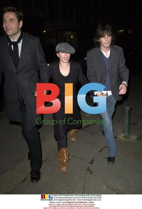 Sadie Frost, Jackson Scott, David Walliams in Camden
