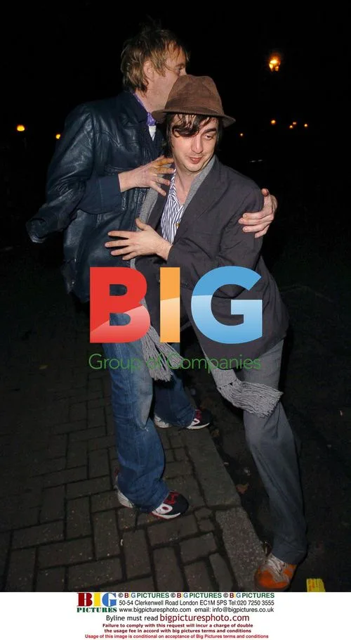 Drummer Danny Goffey and Actor Rhys Ifans at Tsunami Benefit Gig