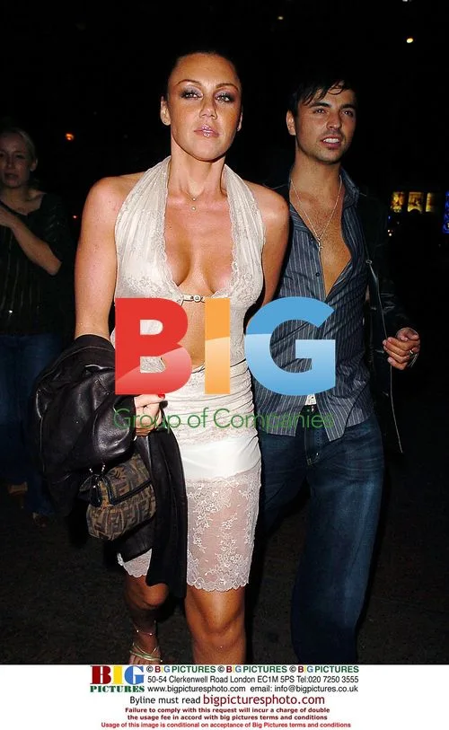 Singer Michelle Heaton and Andy Scott Lee