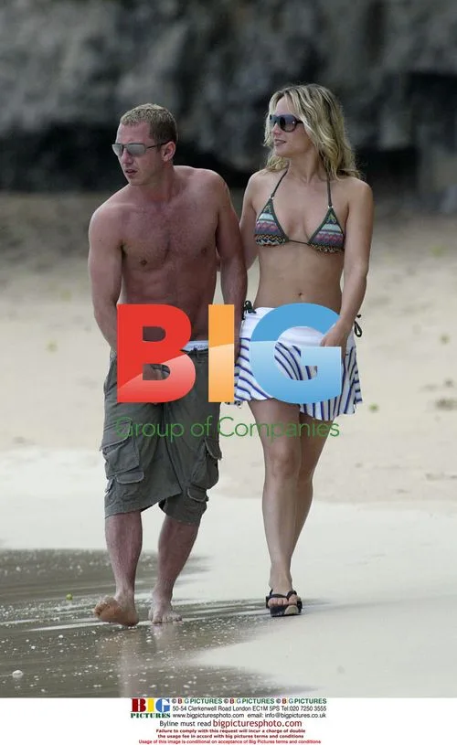 Actress Helen Latham on holiday with husband Darren Morfitt