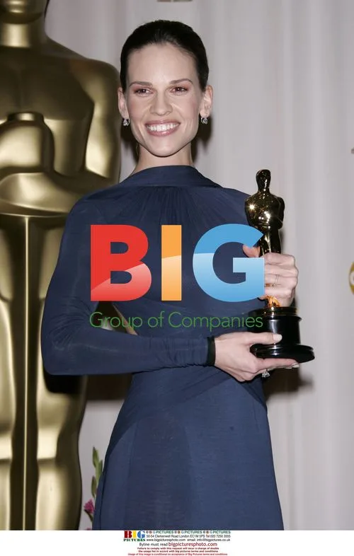 HILARY SWANK at 77th Academy Awards