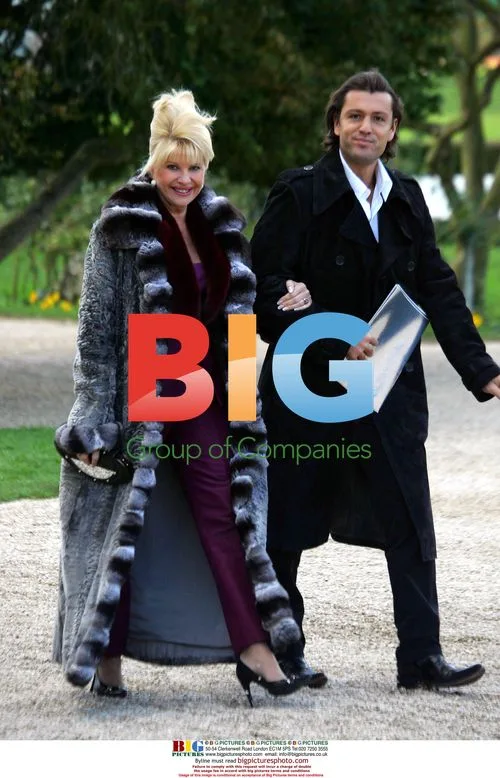 Ivana Trump and Boyfriend at Dior Show