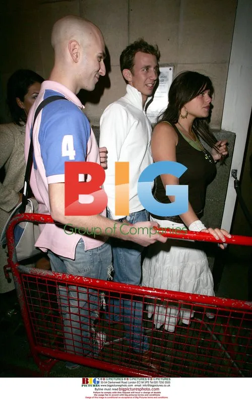 Jade Goody and Ryan Amoo out in London