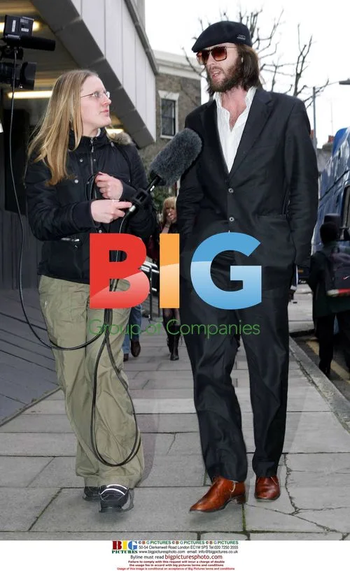 Babyshambles Manager James Mullord Outside Highbury Court