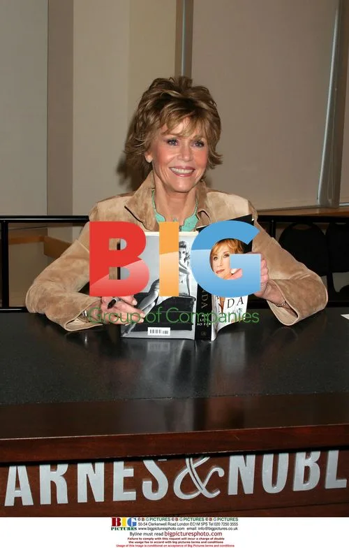 Jane Fonda Promoting Book in NYC