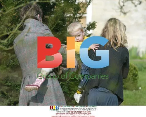 Jefferson Hack and daughter Lila Grace in Cotswolds