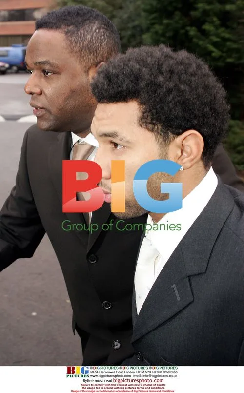 Arsenal footballer Jermaine Pennant arrives at court
