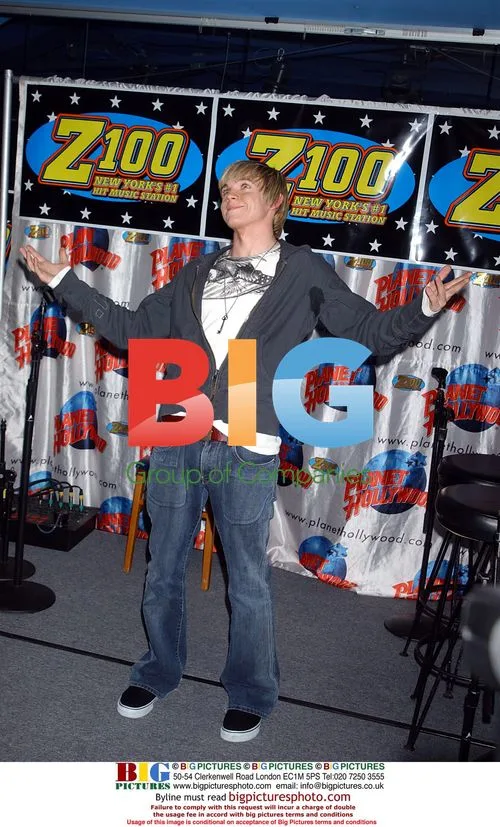 Jesse McCartney Performs in Times Square
