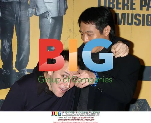 Jet Li & Louis Leterrier at "Danny the Dog" Premiere