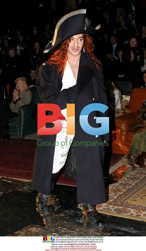 John Galliano at Dior Fashion Show
