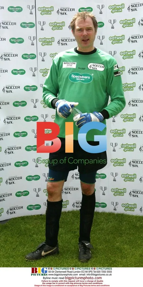 John Leslie at Celebrity Soccer Six