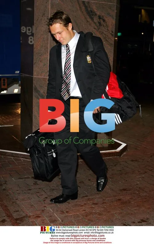 British & Irish Lions Team Returning to Hotel
