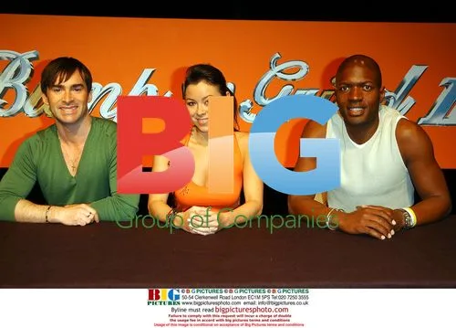 Celebrities at Bump and Grind photocall
