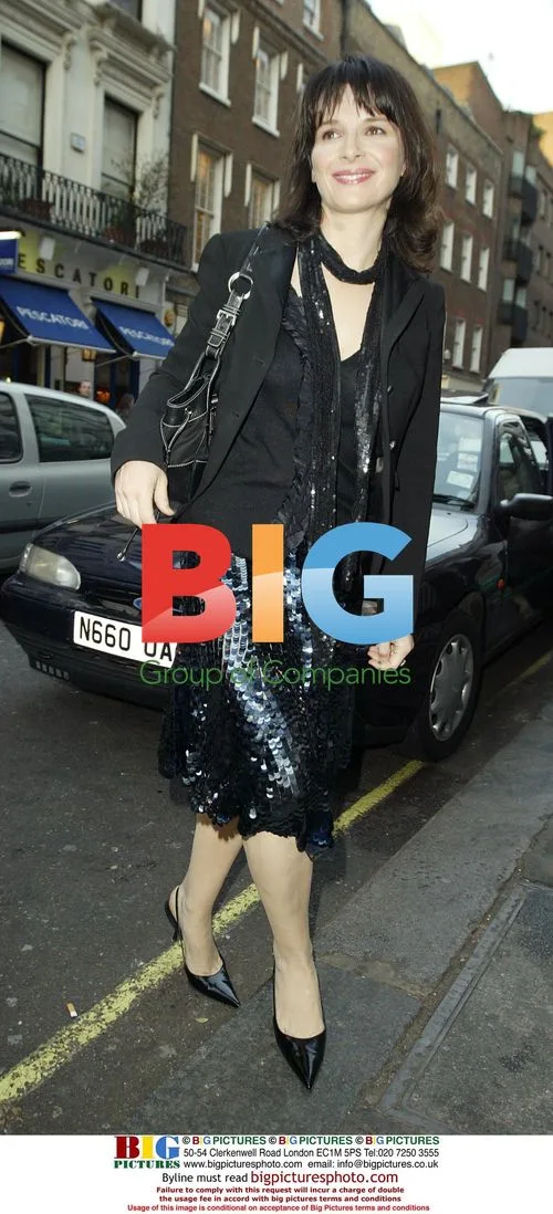 Juliette Binoche at book launch