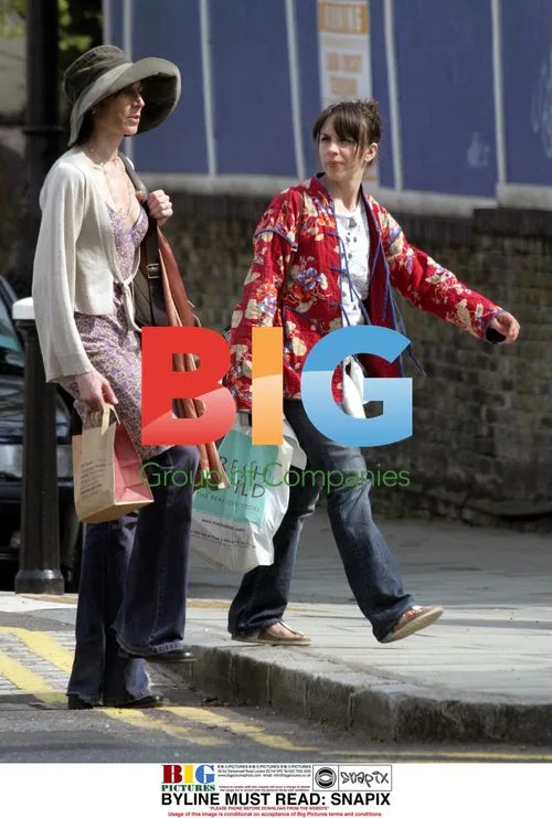 Kate Hardie Shopping in North London